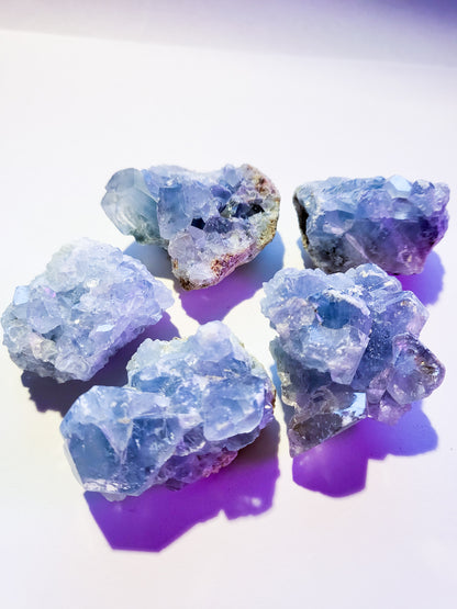 Celestite Clusters - approx. 2 oz. each