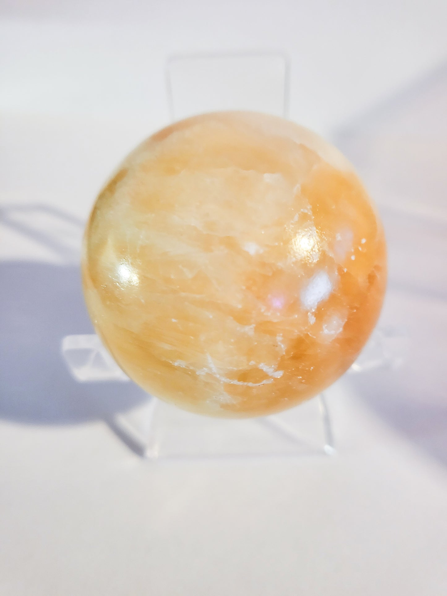 Lemon Calcite Spheres - 1" or 2"