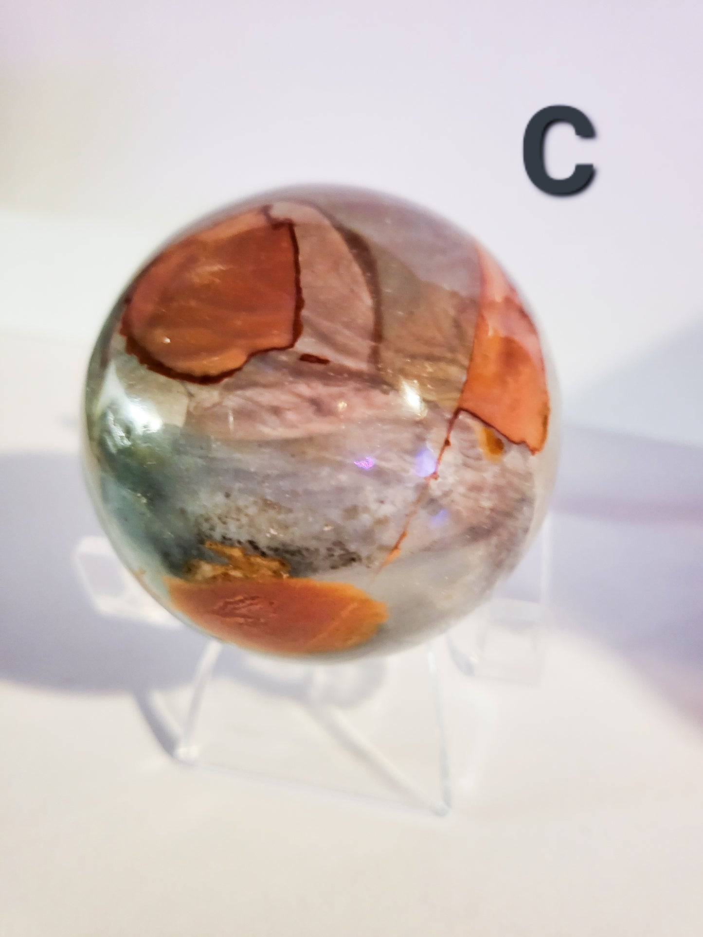 Polychrome Jasper Spheres - 8.4 oz - 1.3 lb