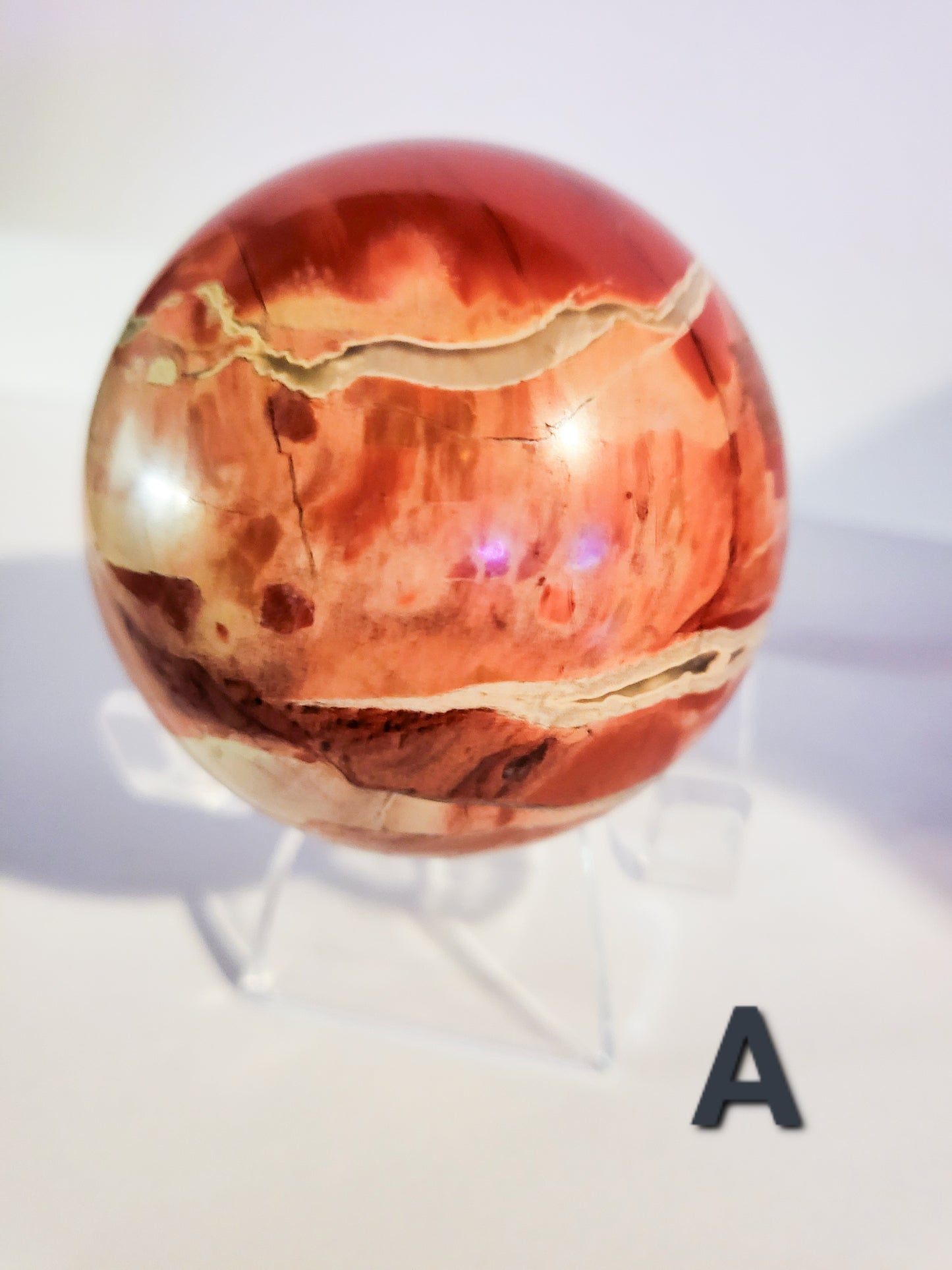 Red Jasper Spheres