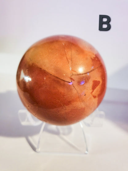 Red Jasper Spheres