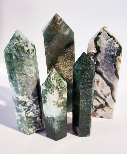 Moss Agate Towers