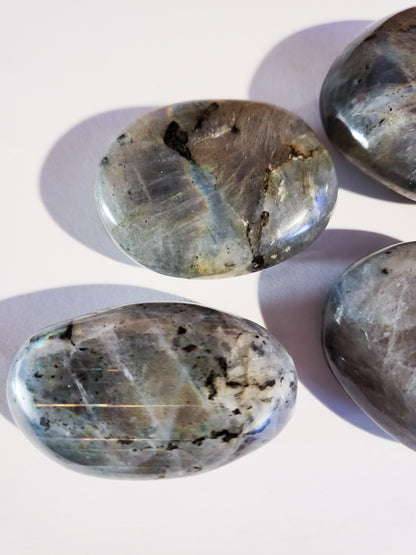 Labradorite Palm Stones - 1.5 oz