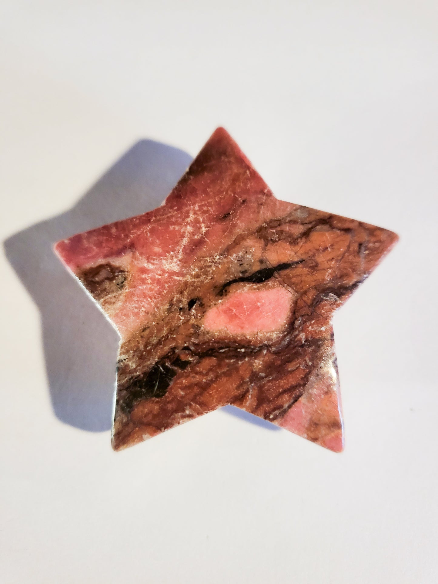 Rhodonite Star - 2.2" - 2.1 oz