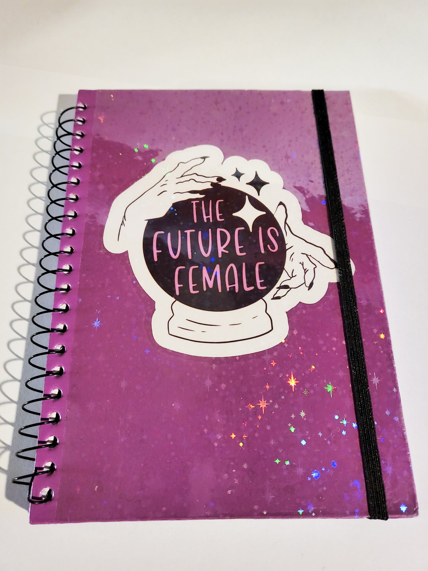 The Future is Female Spiral Notebook - 5" x 7" - 80 lined sheets