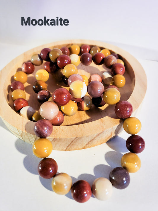 Mookaite Jasper Bracelet - 12mm