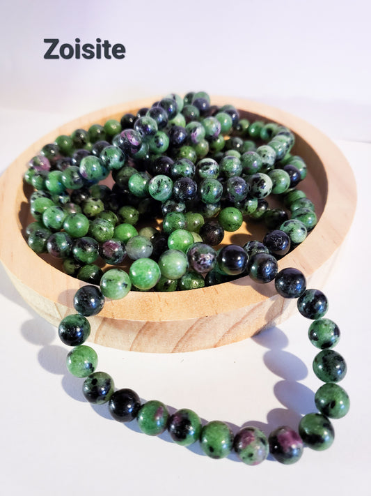 Zoisite Bracelet - 8mm