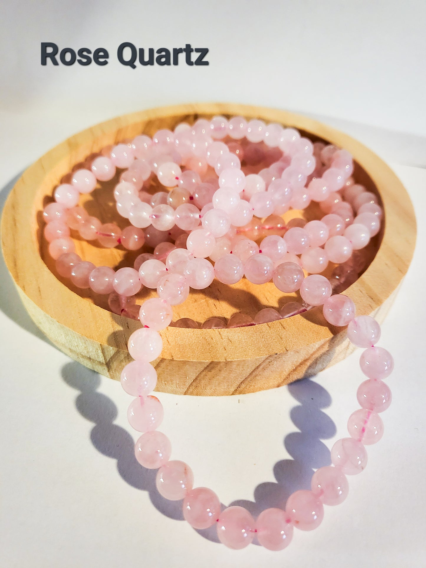 Rose Quartz Bracelet - 8mm