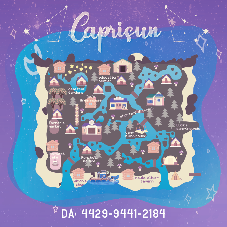 Custom Animal Crossing Dream Address Map