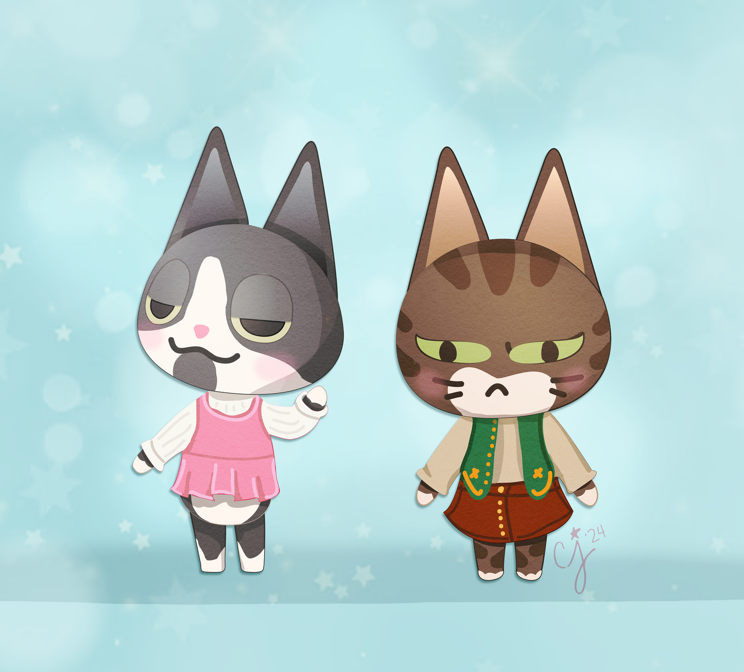 Custom Animal Crossing Character - Pets or People