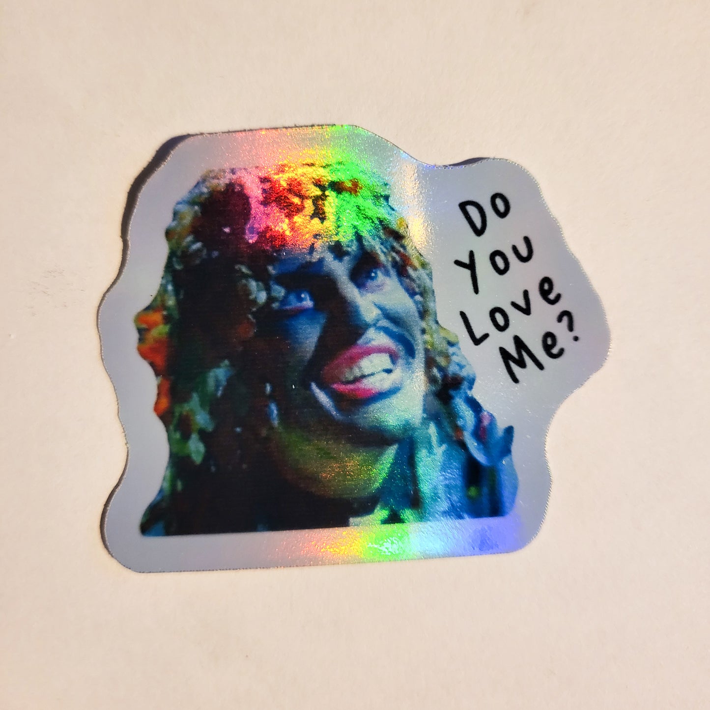 Old Gregg - Do You Love Me? Sticker - Glossy or Holographic - 2.2" x 1.9"