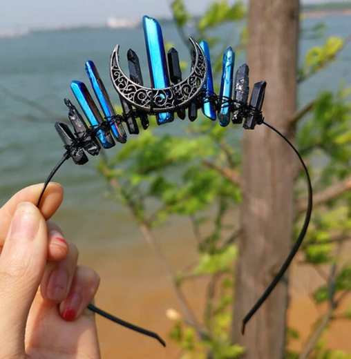 Multicolored Crystal Tiaras