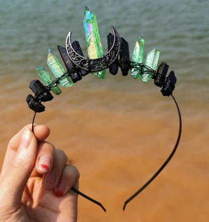 Multicolored Crystal Tiaras