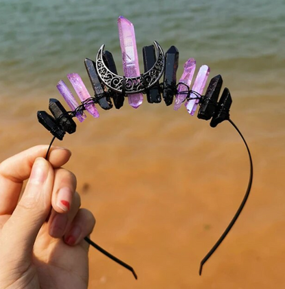 Multicolored Crystal Tiaras