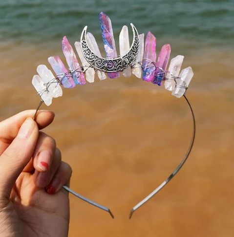 Multicolored Crystal Tiaras