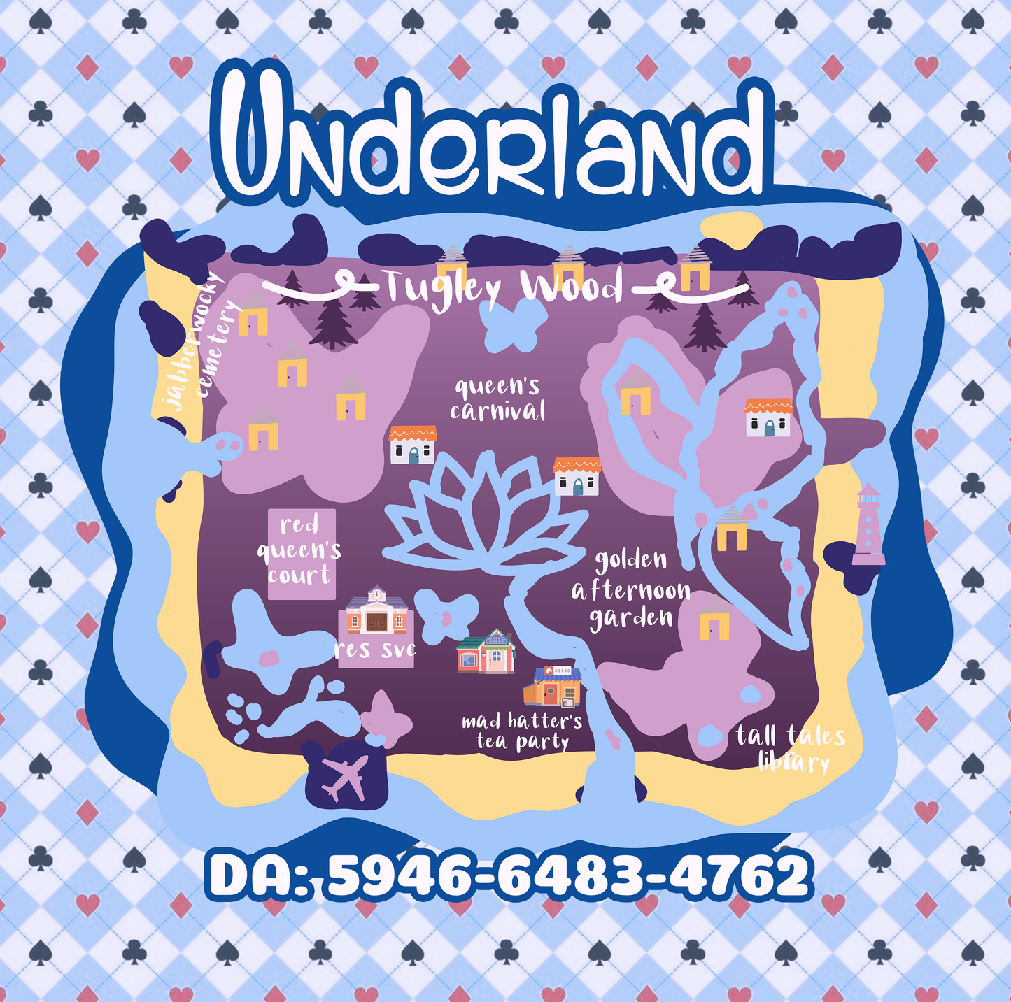 Custom Animal Crossing Dream Address Map