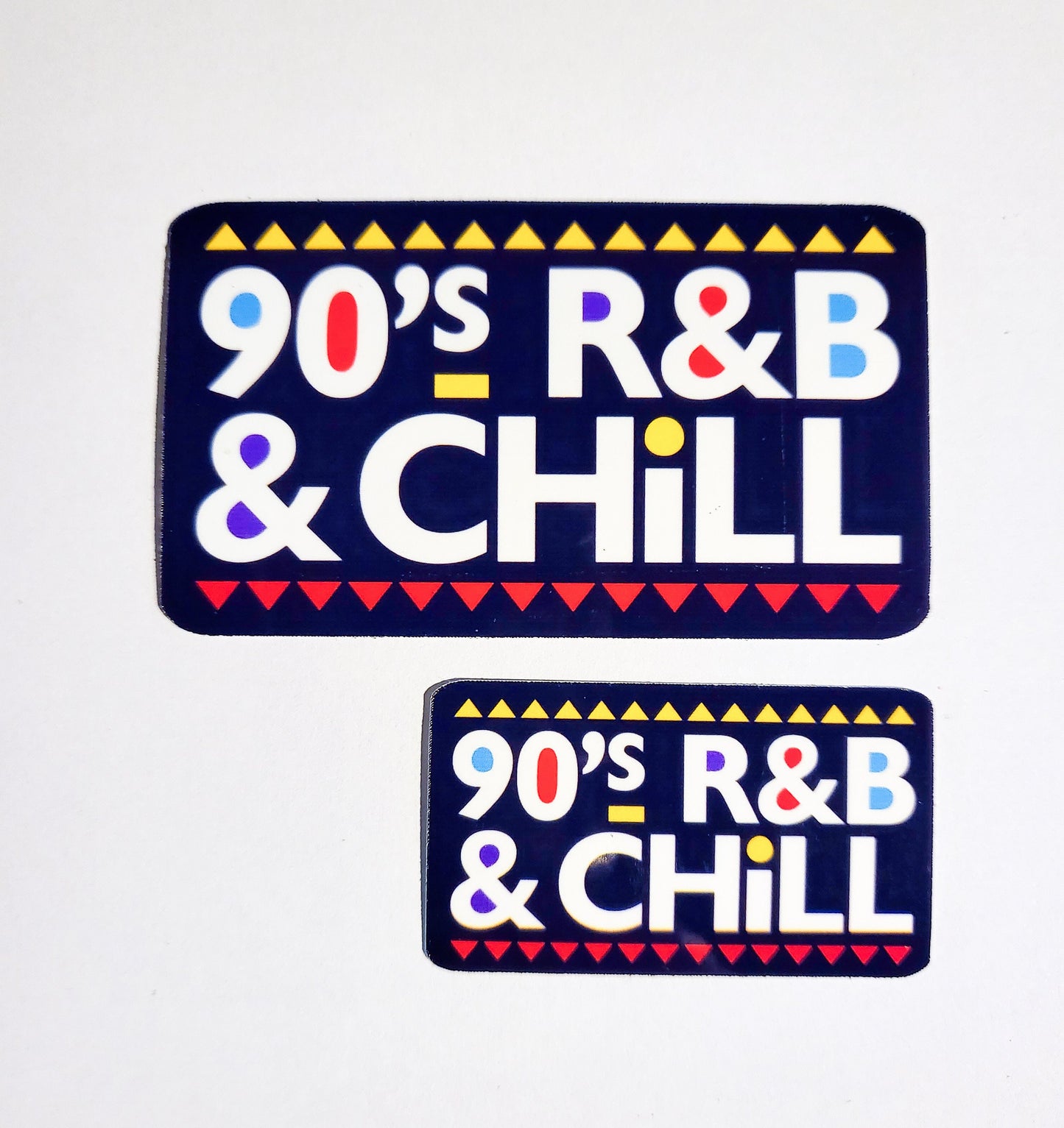 90's R&B and Chill Sticker - glossy or holographic - small or large - music rnb vintage 1990s 90s martin tv show genre netflix